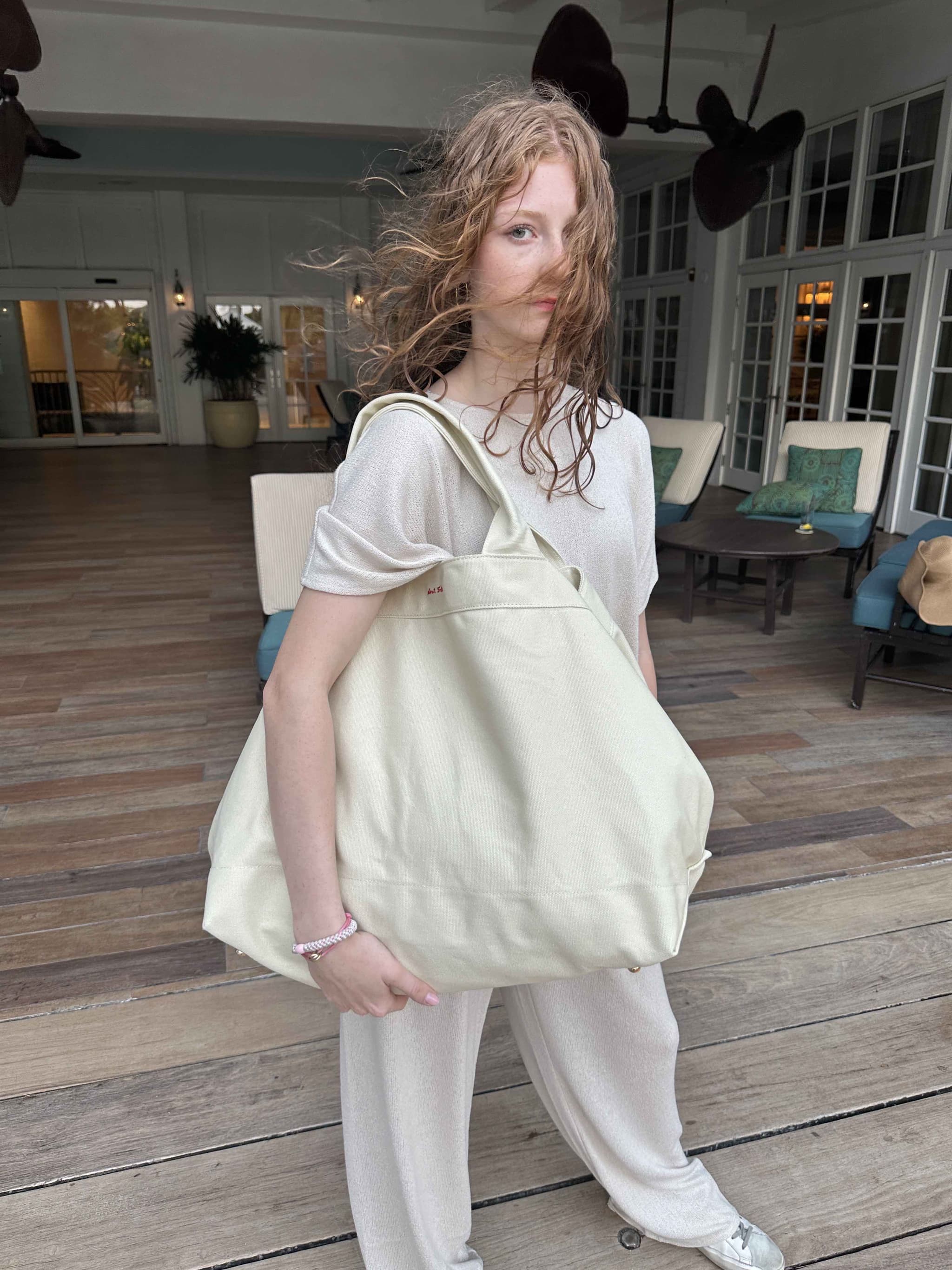 Canvas Beach Tote - Premium resort carry-all