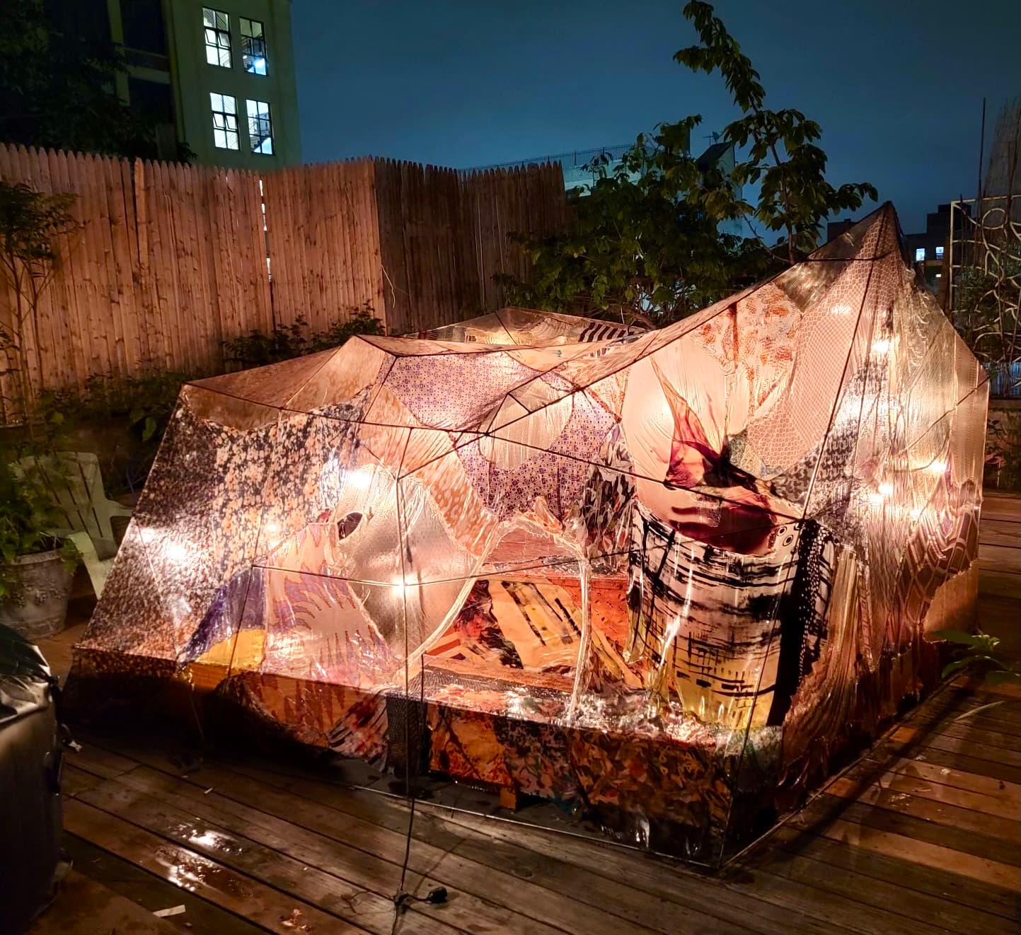 Kaleidoscopic Tent